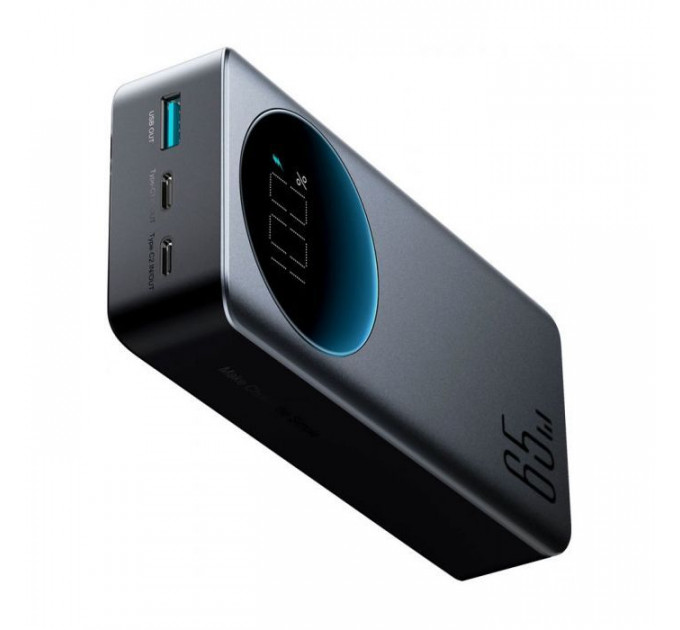 Батарея універсальна JOYROOM 30000mAh 65W PD, QC\/3.0, USB-A, 2xUSB-C In\/Out, Black (JR-PBF05)