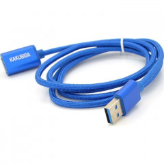 Дата кабель USB 3.0 AM\/AF 1.2m black KAKUSIGA (YT-AM\/AF-KSC-753)