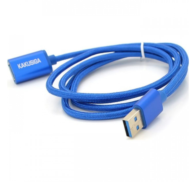 Дата кабель USB 3.0 AM\/AF 1.2m black KAKUSIGA (YT-AM\/AF-KSC-753)