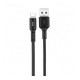 Дата кабель USB 2.0 AM to Micro 5P 1.0m 3A black XO (NB112-M-BK)