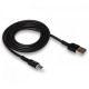 Дата кабель USB 2.0 AM to Micro 5P 1.0m 3A black XO (NB112-M-BK)