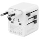 Зарядное устройство Canyon OnTour 20 2xUCB-C + USB-A EU/UK\US/AUS 20W White (CNS-TA20W1005W)