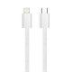 Дата кабель USB-C to Lightning 2.0m PD 27W braided gray ColorWay (CW-CBPDCL068-GR)