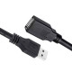 Дата кабель USB 2.0 AM\/AF 1.8m black ColorWay (CW-CBUF076-BK)