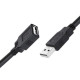 Дата кабель USB 2.0 AM\/AF 1.8m black ColorWay (CW-CBUF076-BK)