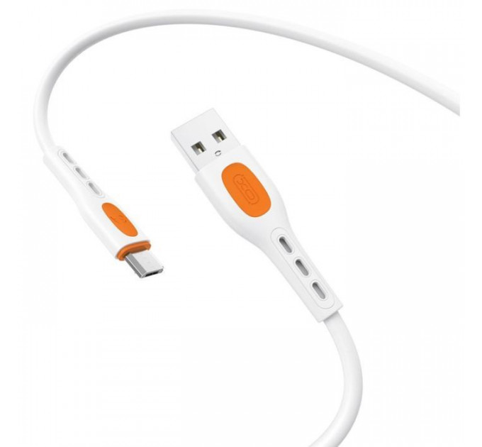 Дата кабель USB 2.0 AM to Micro 5P 1.0m white XO (NB280_M_White)