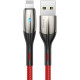 Дата кабель USB 2.0 AM to Lightning 1.0m 2.4A red Baseus (CALSP-B09)