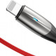 Дата кабель USB 2.0 AM to Lightning 1.0m 2.4A red Baseus (CALSP-B09)