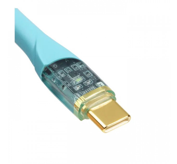 Дата кабель USB-C to USB-C 1.0m 100W blue Essager (EXCTT1-XJ03-P)
