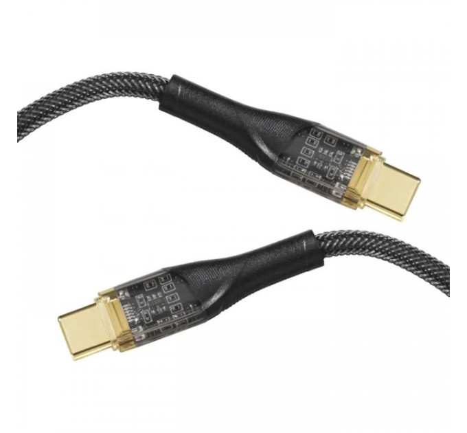 Дата кабеля USB-C to USB-C 2.0m 100W black Essager (EXCTT1-XJA01-P) Дата кабеля USB-C to USB-C 2.0m 100W black Essager (EXCTT1-XJA01-P)