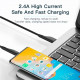 Дата кабель USB 2.0 AM to Lightning 3.0m 2.4A black Essager (EXCL-LSC01)