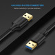 Дата кабель USB 3.0 AM\/AM 0.5m US128 black Ugreen (10369)