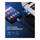 Дата кабеля USB 2.0 AM to USB-C 0.5m 3A US288 black Ugreen (60125)