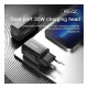 Зарядний пристрій Essager 1xUSB + 1xUSB-C PD30W black (ECTPQS-ZTB01)