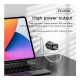 Зарядний пристрій Essager 1xUSB + 1xUSB-C PD30W black (ECTPQS-ZTB01)
