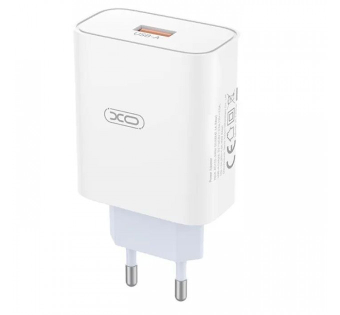 Зарядное устройство для XO USB 120W + cable USB to USB-C white (XO-L128U)