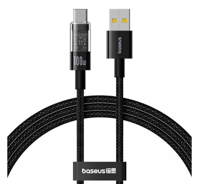 Дата кабеля USB 2.0 AM to USB-C 1.0m 100W (20V\/5A) Baseus (P10373002111-00)