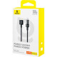 Дата кабеля USB 2.0 AM to USB-C 1.0m 100W (20V\/5A) Baseus (P10373002111-00)