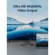 Дата кабель USB-C M to USB-C F 0.5m 5Gbps 60W 4K60Hz Cabletime (CA913664)