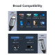 Дата кабель USB-C M to USB-C F 0.5m 5Gbps 60W 4K60Hz Cabletime (CA913664)