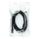 Дата кабель USB-C to USB-C 3.0m PD60W black San Guan (CA914104)