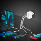 Зарядний пристрій J5create 1xUSB + 3xUSB-C 130W GaN QC3.0\/PD\/PPS (JUP43130E-EN)
