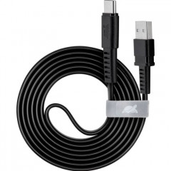 Дата кабель USB 2.0 AM to USB-C 1.2m black RivaCase (PS6002 BK12)