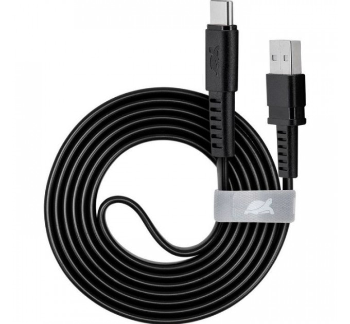 Дата кабель USB 2.0 AM to USB-C 1.2m black RivaCase (PS6002 BK12)