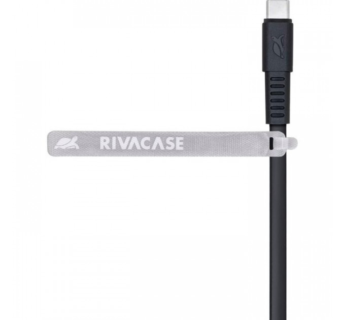 Дата кабель USB 2.0 AM to USB-C 1.2m black RivaCase (PS6002 BK12)