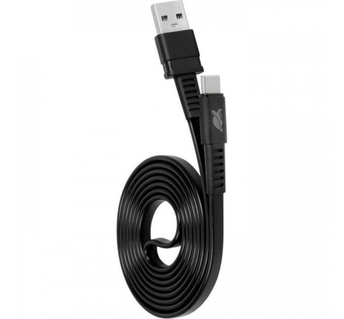 Дата кабель USB 2.0 AM to USB-C 1.2m black RivaCase (PS6002 BK12)
