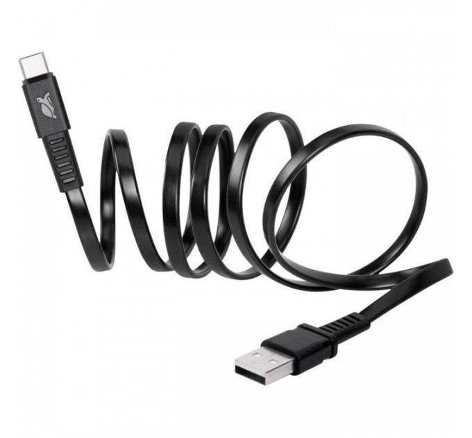 Дата кабель USB 2.0 AM to USB-C 1.2m black RivaCase (PS6002 BK12)