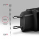 Зарядное устройство для AXAGON 1xUSB + 2xUSB-C 65W QC4+ PD3.0 PPS black (ACU-DPQ65)