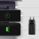 Зарядное устройство для AXAGON 1xUSB + 2xUSB-C 65W QC4+ PD3.0 PPS black (ACU-DPQ65)