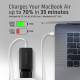 Зарядное устройство для AXAGON 1xUSB + 2xUSB-C 65W QC4+ PD3.0 PPS black (ACU-DPQ65)