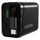 Зарядний пристрій Canyon 1xUSB-C PD65W + 1xUSB QC3.0 + cable USB-C to USB-C black (CNS-CURC65ACB)
