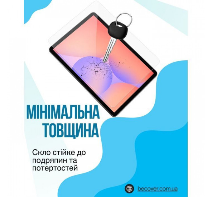 Скло захисне BeCover Samsung Galaxy Tab S11 (SM-X730\/X736) 11.0\" (714612)