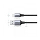 Дата кабеля USB 2.0 AM to Lightning 1.0m 2.4A US199 black Ugreen (60156)