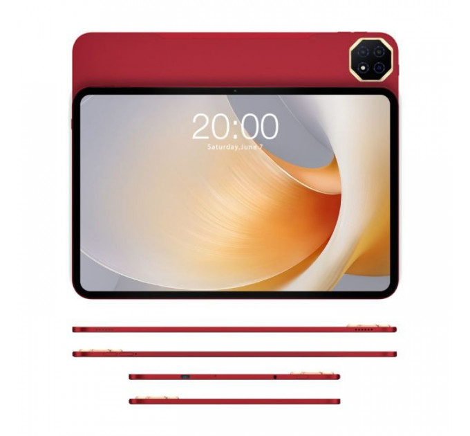 Планшет Teclast T65 PLUS 13.4” 8\/256GB LTE Metal \/ Red (6940709687956)