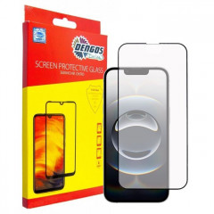 Скло захисне Dengos Full Glue iPhone 16e Black (TGFG-424)