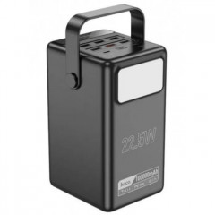Батарея універсальна HOCO 100000mAh Endure 22.5W PD, QC, LED Lamp, Black (DB03 \/ 714721)
