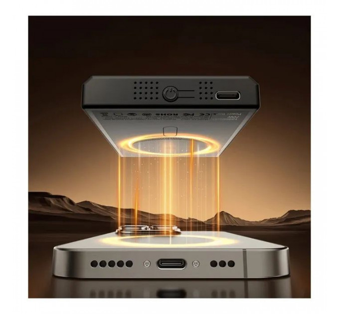 Батарея универсальная Essager 10000mAh Shining magnetic 20W PD QC/3.0 (EDY1W-SY0G-Z)