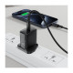 Дата кабель USB-C to USB-C 1.2m 3A 60W silicone black Acefast (6974316284161)