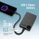 Батарея універсальна ColorWay 10 000 mAh PD\/22.5W, 15W MagSafe Black (CW-PB100LPA1BK-WPDD)