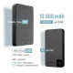 Батарея універсальна ColorWay 10 000 mAh PD\/22.5W, 15W MagSafe Black (CW-PB100LPA1BK-WPDD)