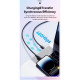 Дата кабеля USB-C to Lightning 1.0m 20W blue Essager (EXCTL-WL03-P)