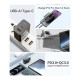 Зарядное устройство 1xUSB-C + 1xUSB 33W Essager (ECTAC-PCB01-P)