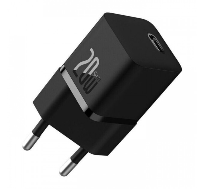 Зарядное устройство для Baseus 1xUSB-C 20W GaN5 black (CCGN050101)
