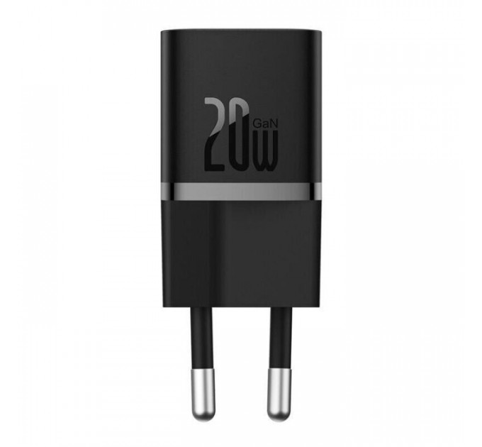 Зарядное устройство для Baseus 1xUSB-C 20W GaN5 black (CCGN050101)