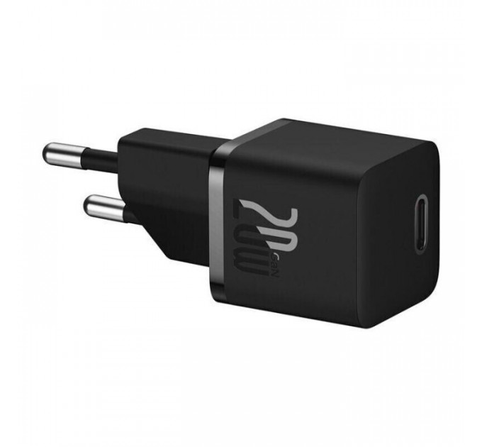 Зарядное устройство для Baseus 1xUSB-C 20W GaN5 black (CCGN050101)