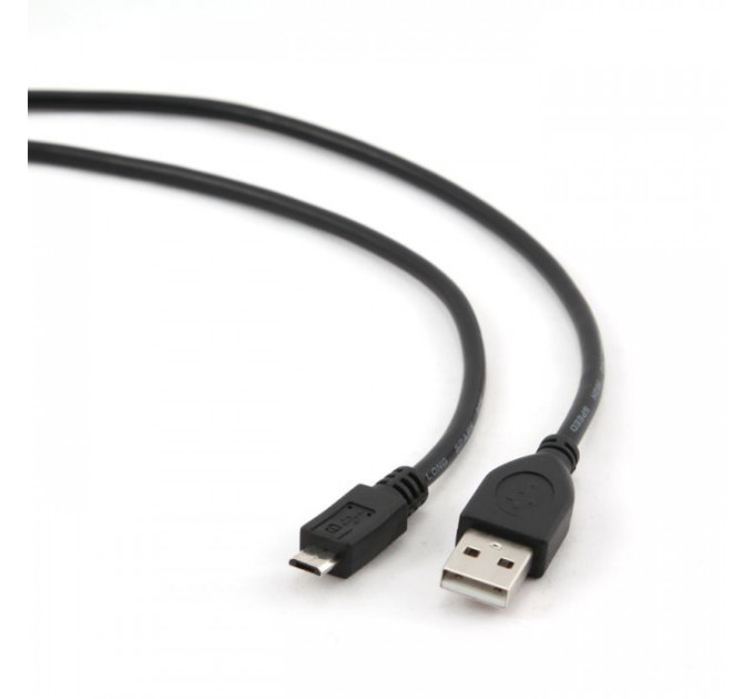 Дата кабель USB 2.0 AM to Micro 5P 1.0m Cablexpert (CCP-mUSB2-AMBM-1M)